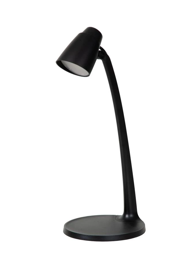 Lucide LUDO - Lampe de bureau - LED - 1x4,5W 3000K - Noir - éteint